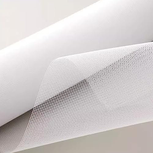 Moustiquaire Rouleau 150x200, DIYCUT Moustiquaire Fibre de Verre Blanc, 17 Mailles Moustiquaire Porte Fenetre Souple Invisible Transparent pour éviter les Moustiques et les Insectes
