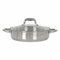 Quttin Cacerola con Tapa de Cristal 2,2 L Ø 24 x 6 cm