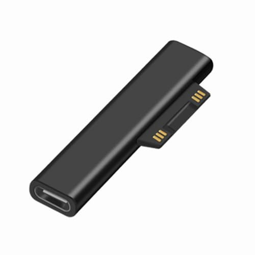 CY Adattatore DC 15V Type-C USB-C Ingresso femmina a uscita Surface Pro8 Pro9 Pro7 Pro6 Pro5 Pro4 Pro X Go Book Adattatore di ricarica