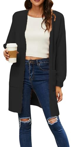 Gilet Court Femme Gilet Grosse Maille Femme Gilets Femme Gilet Oversize Femme Gilet Chaud Femme Gilet Chaud Femme Gilet Laine Femme Jaune Cardigan Long Cardigan Long Veste Noir L