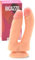 MySecretCase Dildo Doble con Ventosa - Consolador de Goma XXL, Consoladores Mujer, Dildos Vagina para Mujer, Tapon Anal, Penes Realistas Hombre, Pene Realista para Arneses (Piel) (Bicazzo)