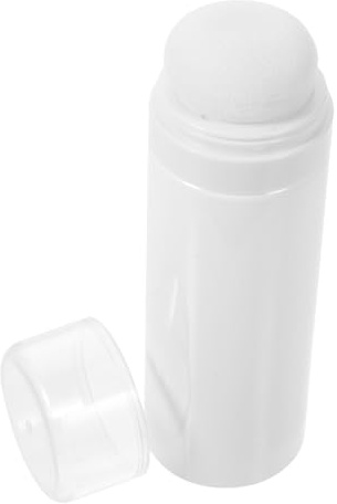 Supvox Babypuderquastenbox Aus Langlebigem Material Mit Praktischem Schutzdeckel Tragbare Puderflasche Für Unterwegs Und Sanfte Hautpflege