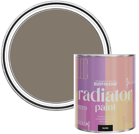 Rust-Oleum Heat-Resistant Radiator Paint in Gloss Finish - Windy Nook 750ml