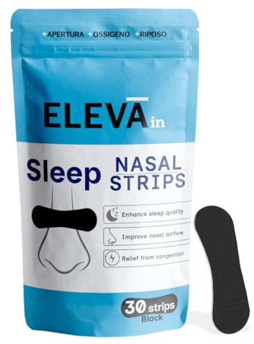 Eleva Sleep Tiras Nasales para Dormir | Reduce Ronquidos, Respira Mejor