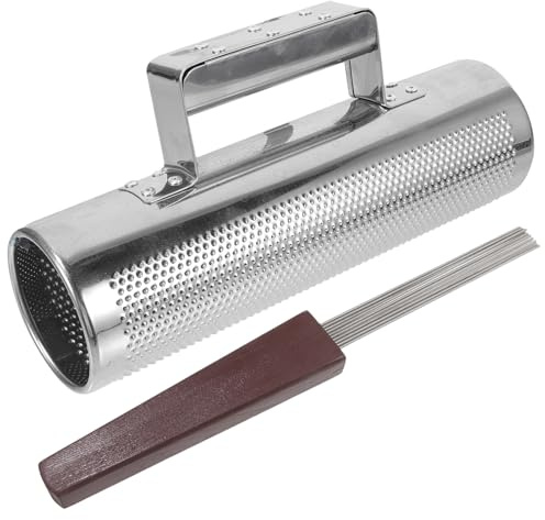 HOODANCOS Instrument de Percussion Garçon Fille Métal Guiro Professionnel avec Grattoir Musical Éducatif pour Tout-petits Instrument et Sûr pour Apprentissage Sonore