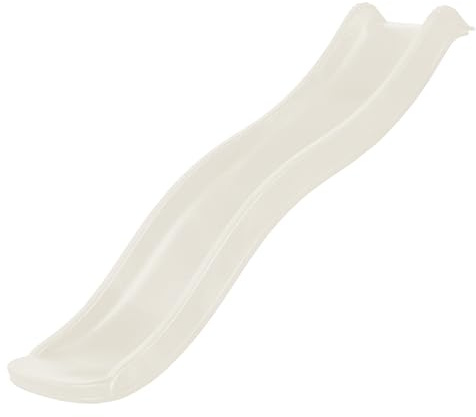 AXI Sky175 Rutsche mit Wasseranschluss Creme - 175 cm | Anbau Element für Kinder Spielturm/Spielhaus/Stelzenhaus | Wasserrutsche/Anbaurutsche für Podesthöhe 90 cm