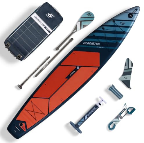 PRO Tavola SUP gonfiabile High-End 329-384 cm | 26 PSI | Inflatable Stand Up Paddle Board fino a 190-270 kg | MSL Fusion, Double Layer Woven | Ultra stabile, Race e Touring