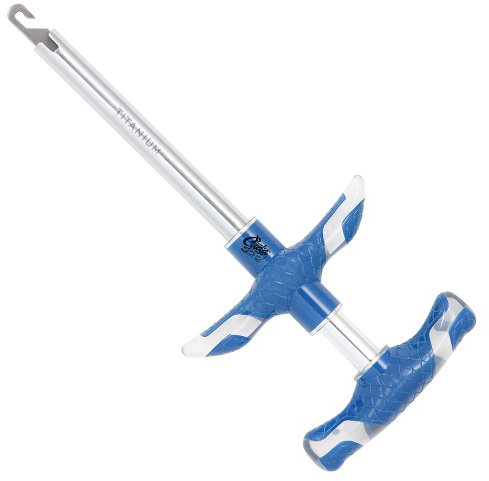 Cuda Titanium Bonded Dehooker-Azul, Pulgadas, Unisex, 8.5-Inch