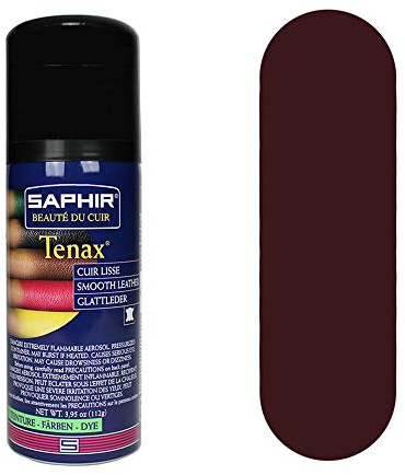 TEINTURE TENAX Cuir Aérosol Saphir (150 ml ROUGE HERMES 12)