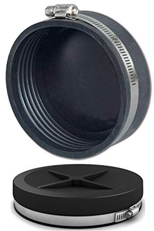 Air Aqua Flexible Endkappe von 40-250 mm, Größe Ø:Ø 110 mm