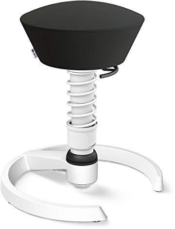 aeris Swopper – Ergonomischer Hocker – Bürohocker höhenverstellbar – Vielseitiger Sitzhocker für einen gesunden Rücken – Bürostuhl ohne Rollen, Feder Standard