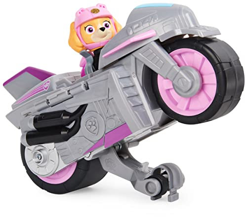 Paw Patrol Moto Pups Motorrad mit Spielfigur, ab 3 Jahren, Zufallsauswahl des Charakters