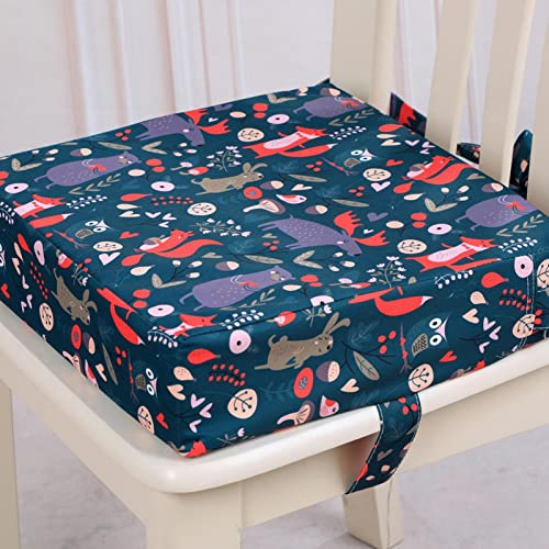 Gusengo Sitzerhöhung Stuhl Kind - Kleinkind Abnehmbar Einstellbare Waschbar Sitzerhöhung Mit Gurten Esszimmerstuhl, Baby Sitzhilfe Boostersitze Für Esstisch, Tragbares Boostersitze