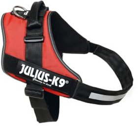 Julius K9 - Hundegeschirr - rot - Größe 4-96-138 cm