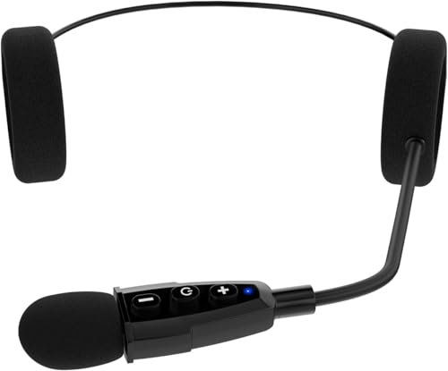 EJEAS E1+ Auricolare Bluetooth per Casco da Moto, Bluetooth 5.1 Cuffie Moto Impermeabile con Riduzione del Rumore, per Lo Sci, L'arrampicata, L'equitazione, Compatibile Controller EUC