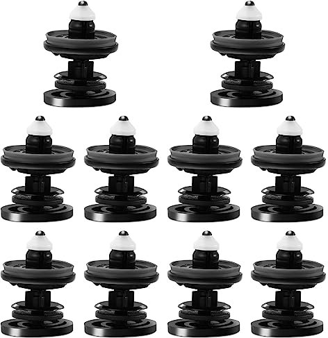 10 Pezzi Clip di Fissaggio,clip di fissaggio per pannello porta,Clip di Fissaggio per Auto,Rivestimento Portiera Auto Clip,Fissaggio Clip,per La maggior parte dei modelli