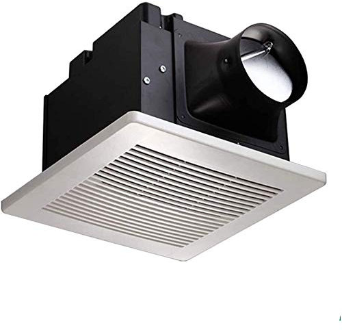 KEuLen Ventilador Extractor De Baño, Ventilador De Baño, Extractor de Techo, Ventilador de ventilación de Montaje en Techo, Extractor de baño, Extractor Cuadrado en línea - 150 mm