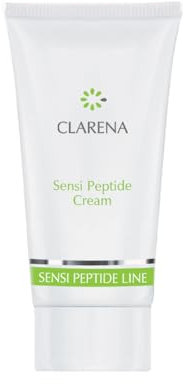 Clarena - Peptide feuchtigkeitscreme gesicht mit sheabutter bio 15 ml - Hyaluron creme gesicht - Vitamin E creme für allergische haut - hals und dekollete creme - gesichtscreme empfindliche haut