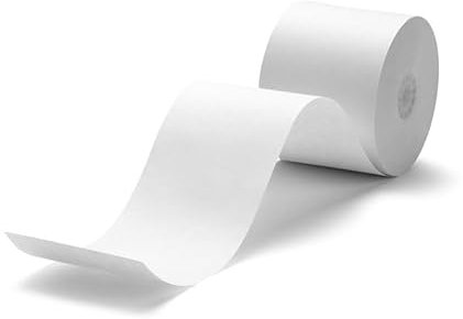 60 Stück BPA-freie Thermorollen I 80mm x 80m x 12mm | Kassenrollen Umweltfreundlich & Langlebig | Ideal für Kassensysteme, Kreditkartengeräte & Thermodrucker