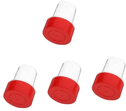 NUOBESTY 4stücke Stamper Roter Stempelhalter Für Offizielle Siegel Kompakt Und Robust Zur Organisation Von Finanzdokumenten Und Stempeln