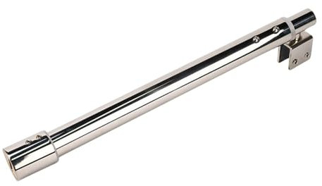 Barra di supporto per porta doccia in acciaio inox, regolabile da 600 mm a 800 mm, 25 mm, compatibile con vetro da 8 mm a 12 mm, braccio staffa porta porta porta