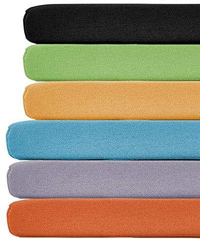 Cojín grueso impermeable para muebles de exterior de 2/3 plazas para balancín o banco de jardín (200 x 45 x 5 cm)