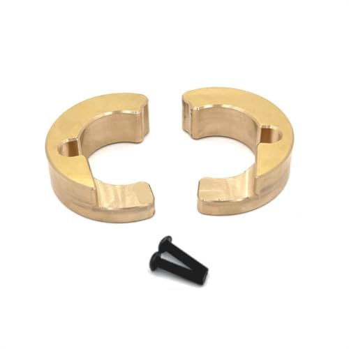 Bloc de contrepoids de Roue arrière en Laiton, Compatible avec la Voiture RC YiKong 1/10 YK4106