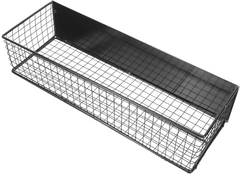 PAMINGONO Magnetisk Kylskåpshylla i Svart Förvaring med Stark Magnet för Kryddor och Köksorganisering Flexibel Sidoförvaringshylla Platsbesparande och Lättåtkomlig
