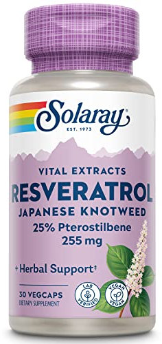 Solaray Super Resveratrol 255mg| 30 VegCaps