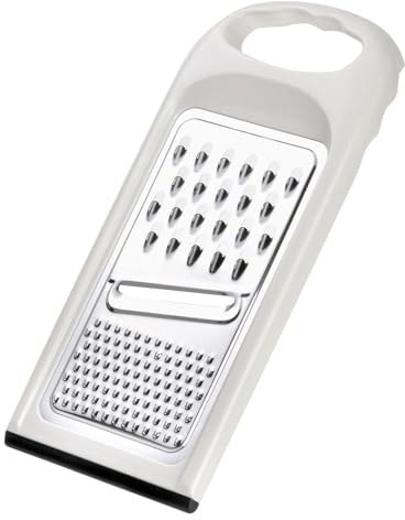Westmark Universalreibe Kunststoff/Rostfreier Edelstahl, Weiß/Schwarz/Silber, 11312270