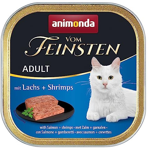 animonda vom Feinsten Katzenfutter nass mit Pute + Kaninchen (32 x 100g), getreidefreies Katzenfutter nass ohne Zucker, mit frischen, fleischigen Zutaten