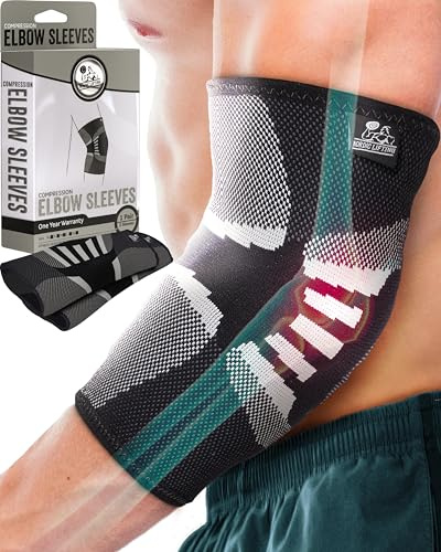 Nordic Lifting Coudières (1 paire) Soutien & Compression pour Musculation, Haltérophilie, Cross training & Tennis, en Néoprène 5 mm pour Meilleures Performances — Femmes & Hommes, Garantie 1 an