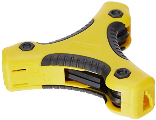 Stanley 0-95-935 - Juego triangular de 9 llaves hexagonales