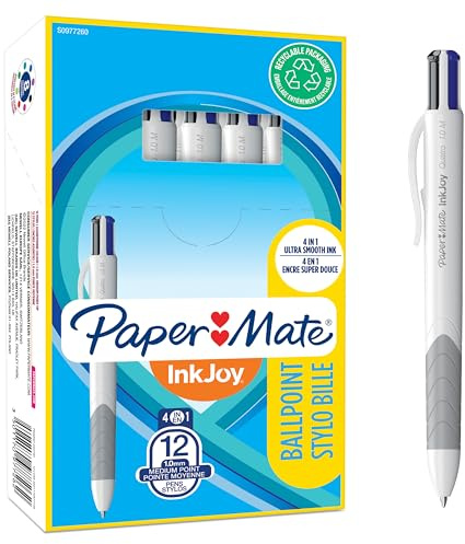 Paper Mate 238854 - Bolígrafo de 4 colores