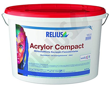 Relius Acrylor Compact weiß / Basis1 3 Liter