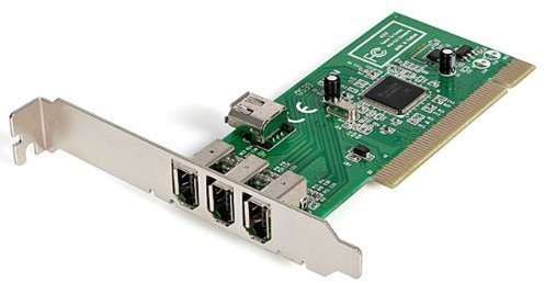StarTech.com Scheda adattatore FireWire 1394a PCI a 4 porte, 1 interna 3 esterne