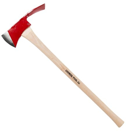 COUNCIL TOOL 3.75 lb Pulaski, 36 Straight Handle, Made in USA
