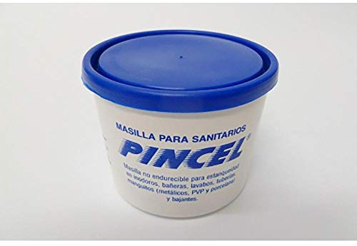 S&M 861215 Masilla blanca para estanqueidad de sanitarios 1 kg