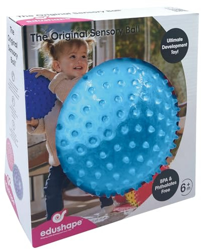 Edushape – Ed 705177 – bollspel – stor boll sensorisk transparent – slumpmässigt urval