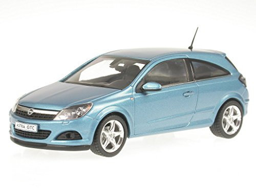 Opel Astra H GTC blau Modellauto Minichamps 1:43