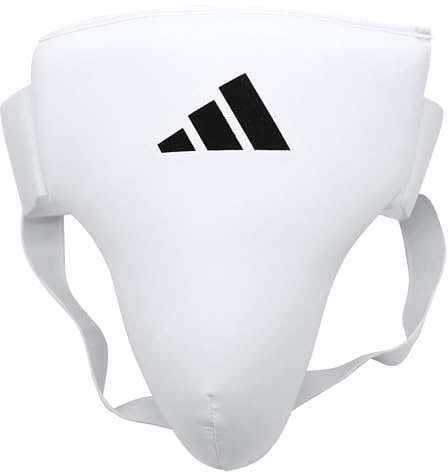 adidas, Sospensorio Uomo Men's Groin Guard, Bianco (white), L