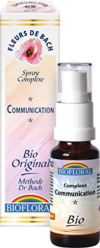 Biofloral - Elixir floral du docteur bach complexe n°5 communication - vaporisateur élixir floral 20