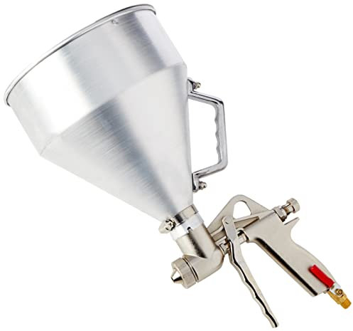 Mecafer 120133 - Pistola a spruzzo con serbatoio per intonaco di finitura