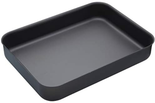 Masterclass Professional Teglia Antiaderente in Alluminio Anodizzato, Teglia Forno Rettangolare Larga, 42 cm x 31 cm