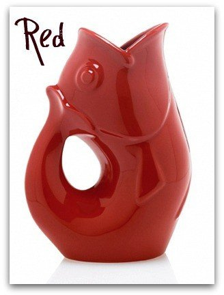 1 X Brick Red Gurgle Pot