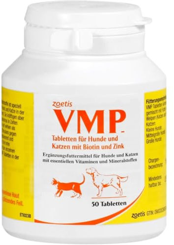 VMP Tabletten Ergänzungsfuttermittel f.Hund/Katze 50 St