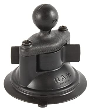 RAM Mounts Saugnapf-Basis mit Verbundstoff Diamond-Basisplatte - B-Kugel (1Zoll) - RAP-B-224-1U