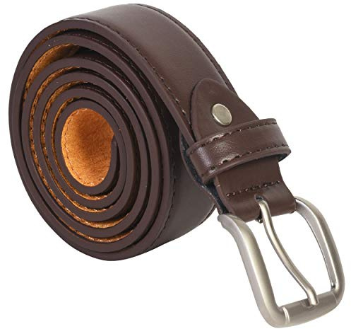 Men's Brown Leather Money Belt Sizes 32 Through 56 (38)