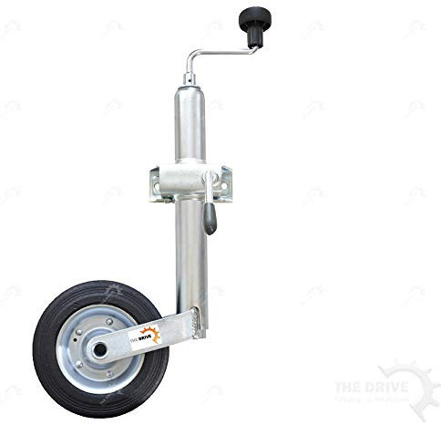 The Drive | Stützrad 150kg | für PKW Anhänger | Rohrdurchmesser Ø 48mm | mit Klemmhalter | Bugrad | Laufrad