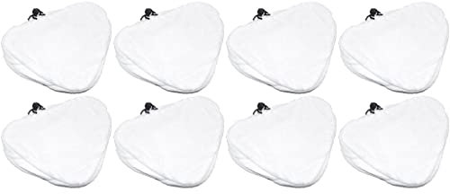 Ufixt Kit di 8 panni in microfibra per scopa a vapore Asda Genie, GUV-03, GUV03 e scopa a vapore universali triangolari